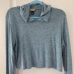 Women’s crop hoodie sweater